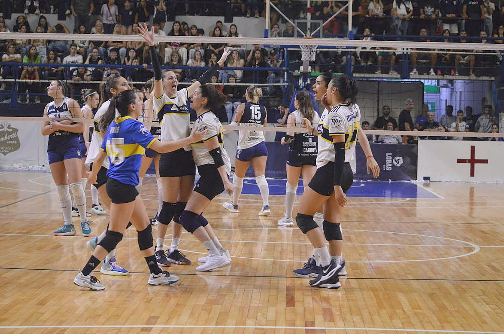 Liga Argentina Femenina de Vóley ganó Boca y se metió en la gran final